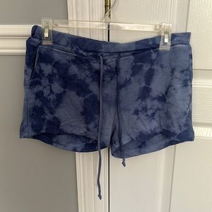Brand is SIX/FIFTY Blue tie dye shorts medium